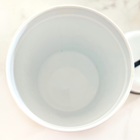 ENAMELED DOG TREAT METAL CANISTER BLACK WHITE HAUTE DOG BONE GRAPHICS IN… - Picture 8 of 12